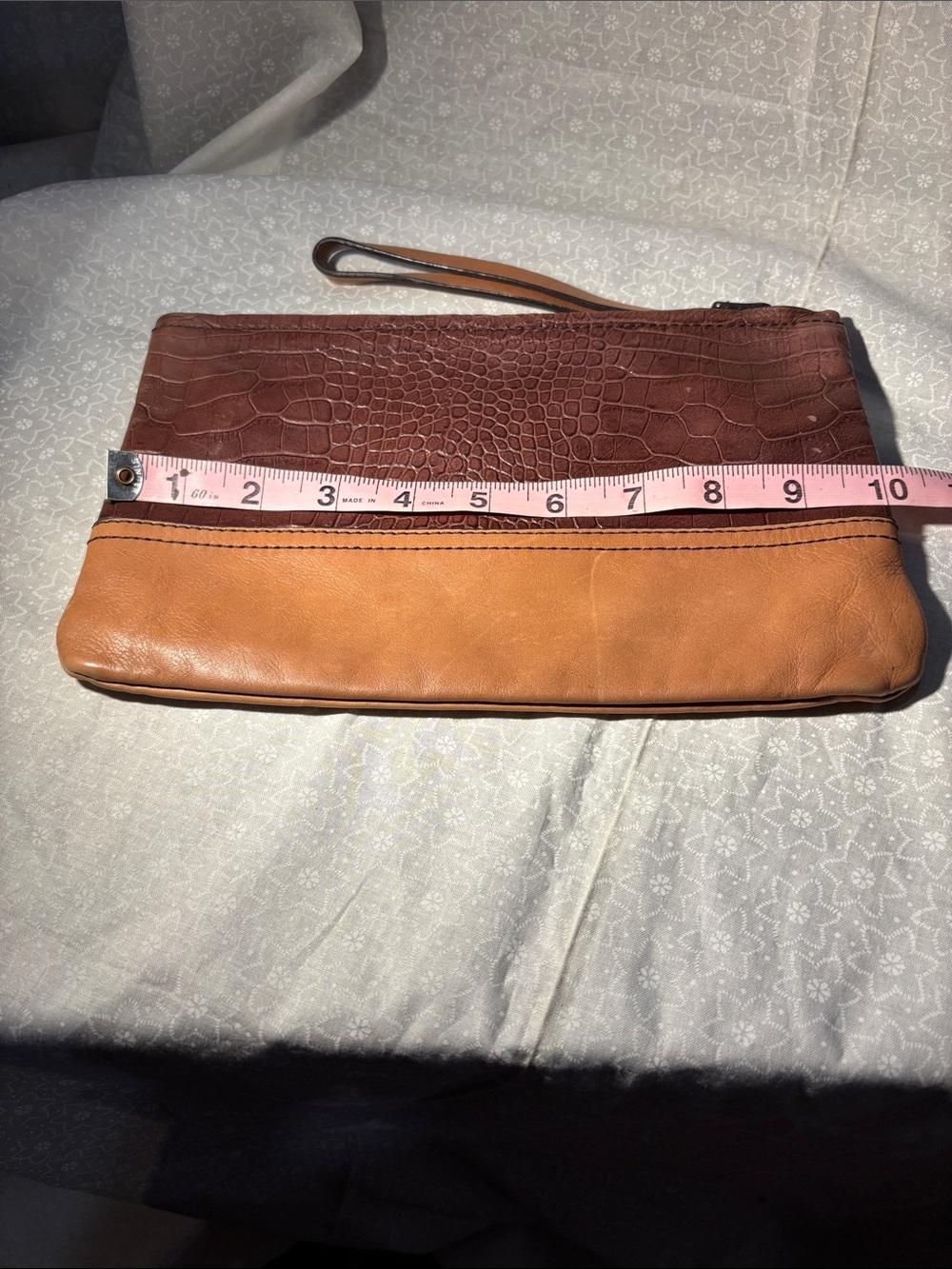 Banana Republic Leather Clutch